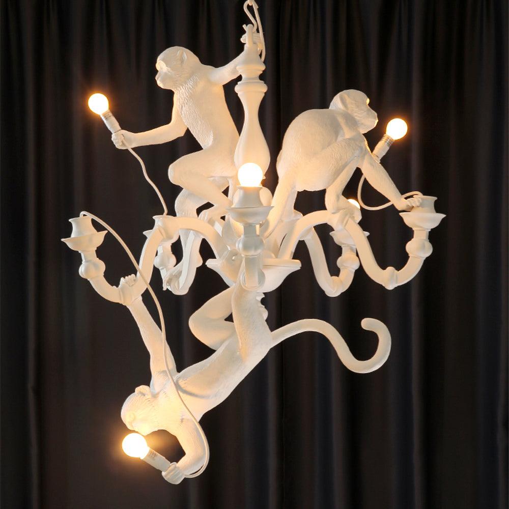 Caperelle Resin Chandelier-Moonnatur