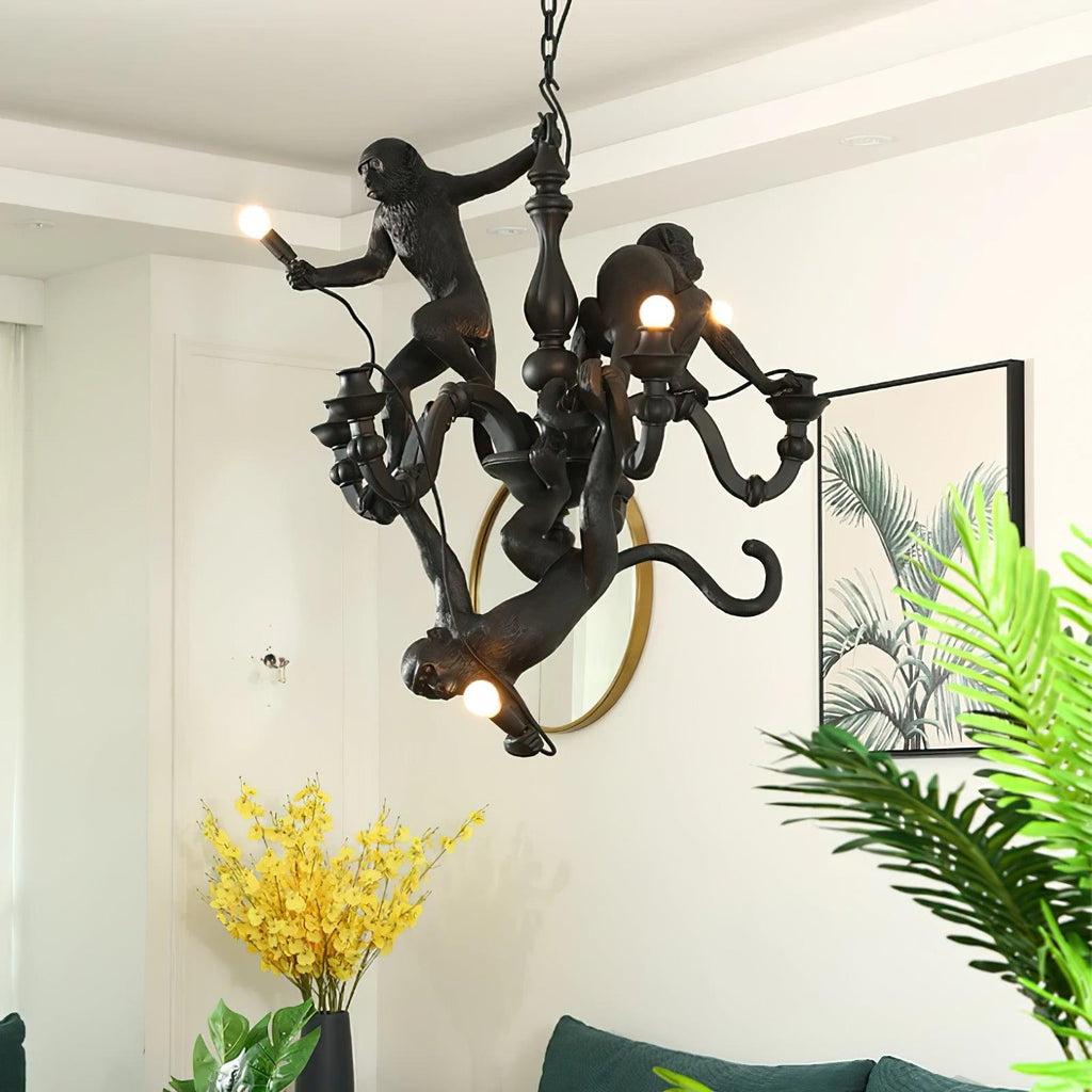 Caperelle Resin Chandelier-Moonnatur