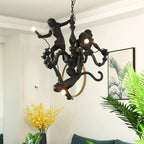 Caperelle Resin Chandelier-Moonnatur