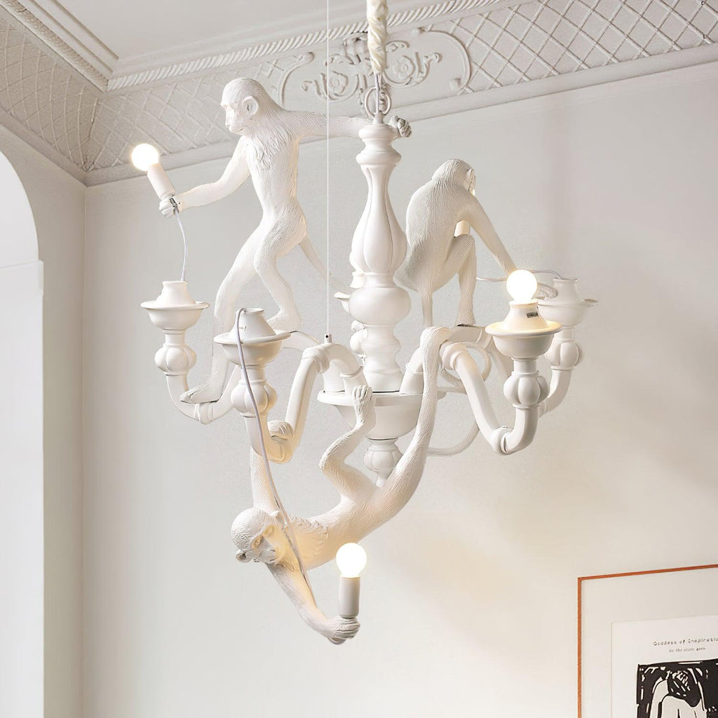 Caperelle Resin Chandelier-Moonnatur