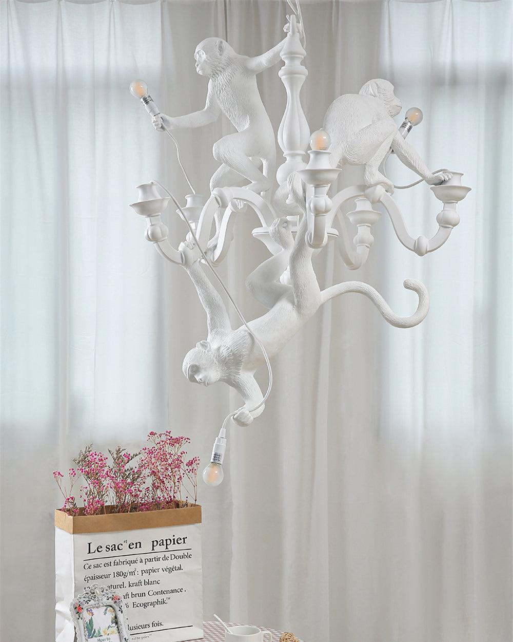 Caperelle Resin Chandelier-Moonnatur