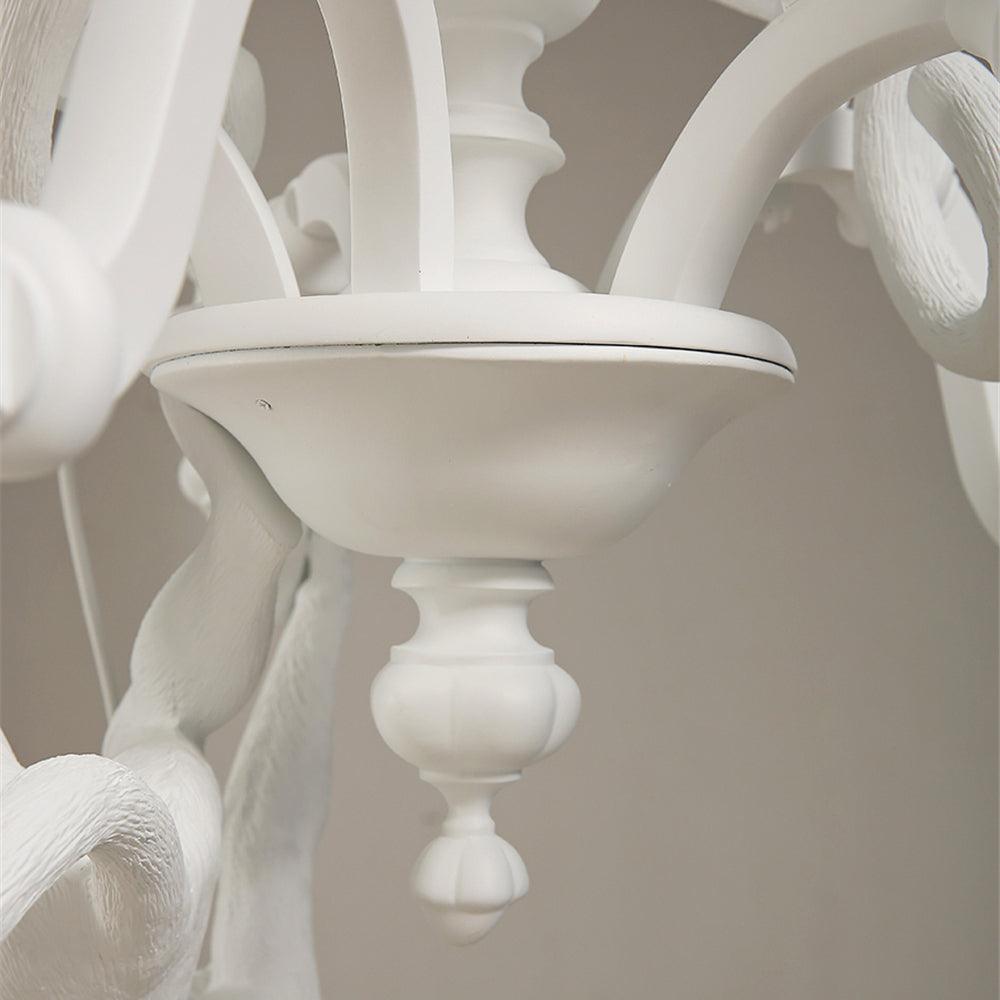 Caperelle Resin Chandelier-Moonnatur
