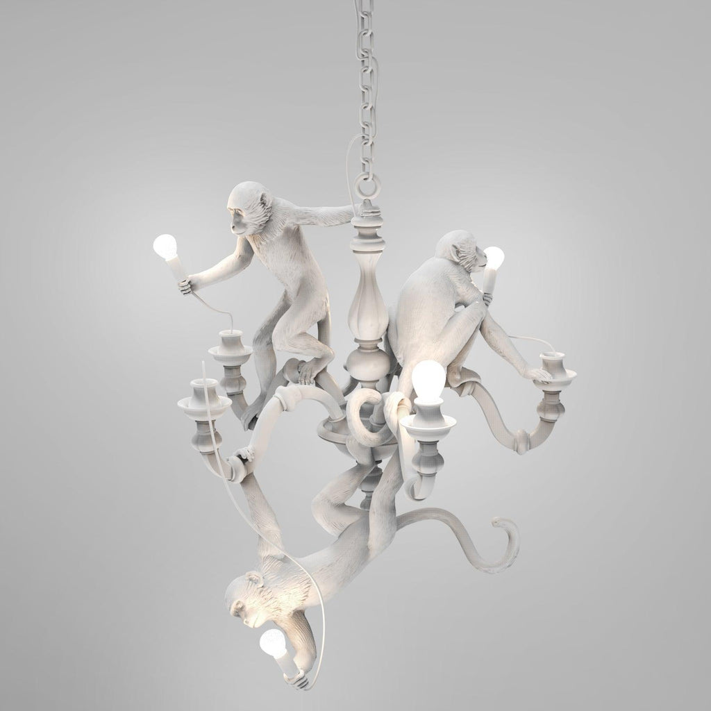 Caperelle Resin Chandelier-Moonnatur
