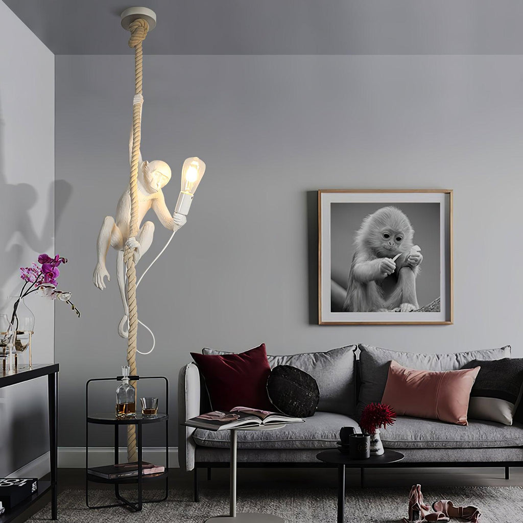 Cardenera Resin Pendant Light-Moonnatur