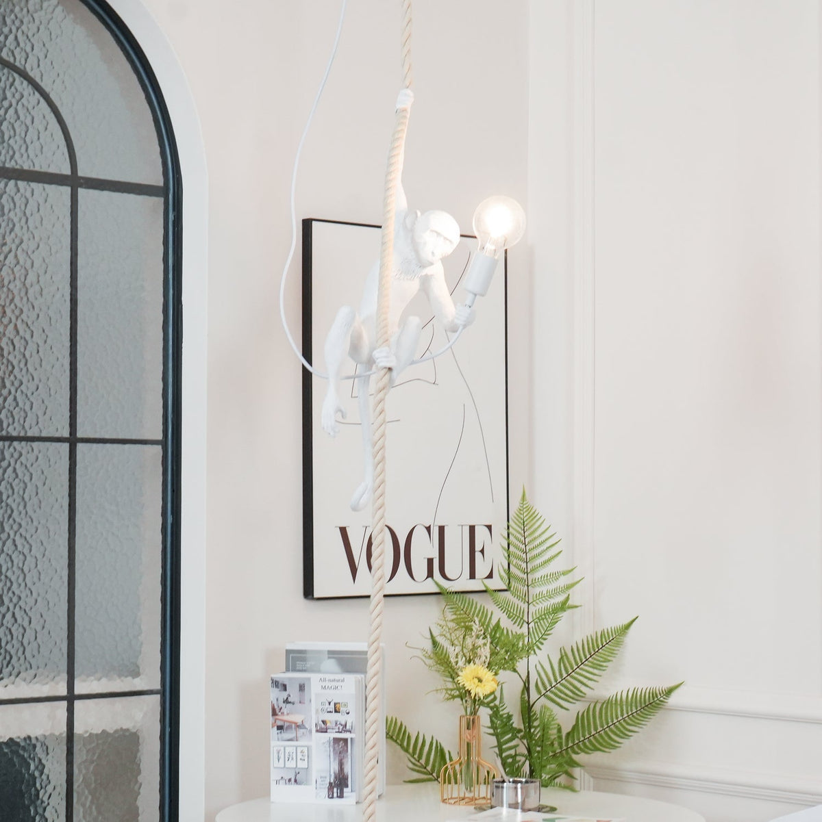 Cardenera Resin Pendant Light-Moonnatur