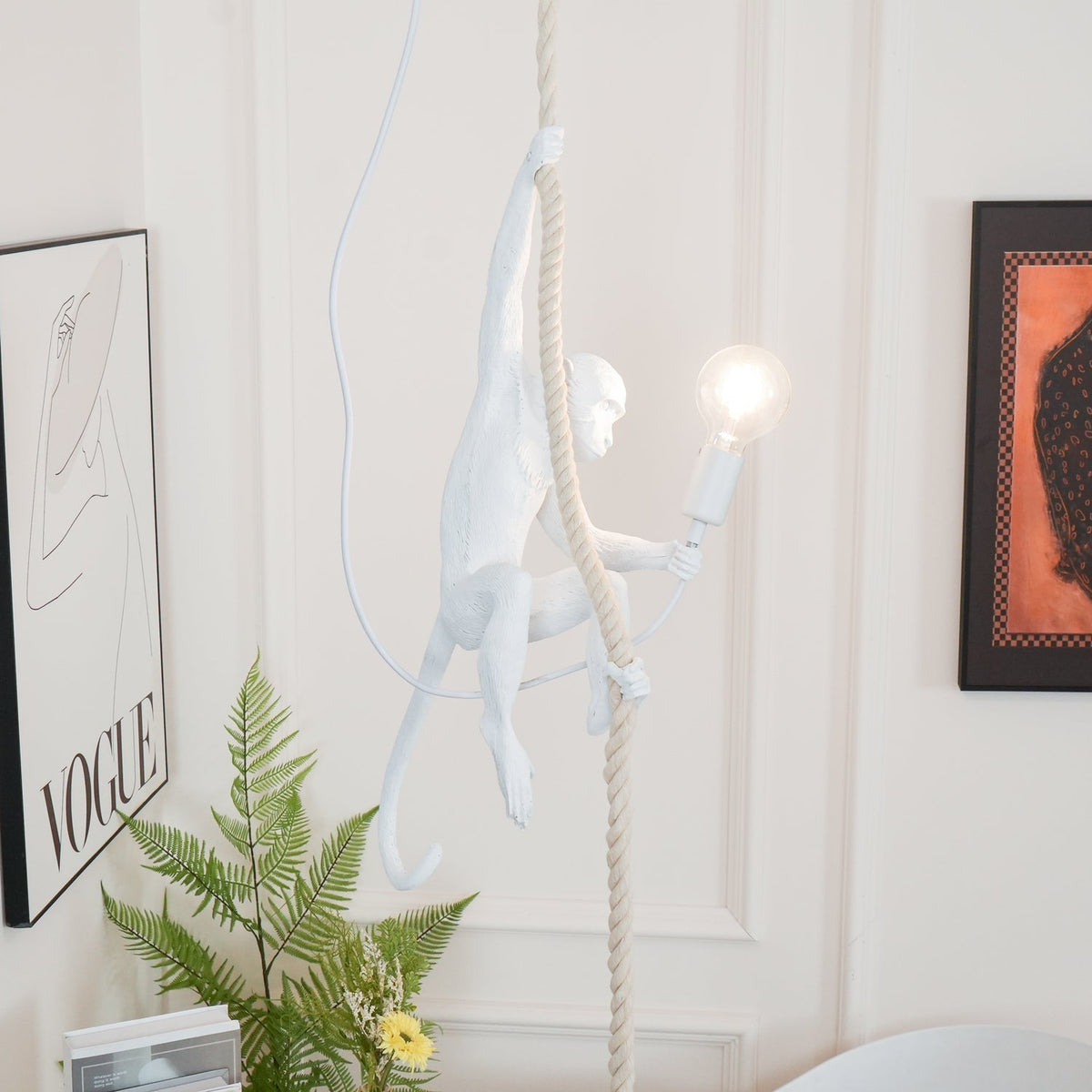 Cardenera Resin Pendant Light-Moonnatur