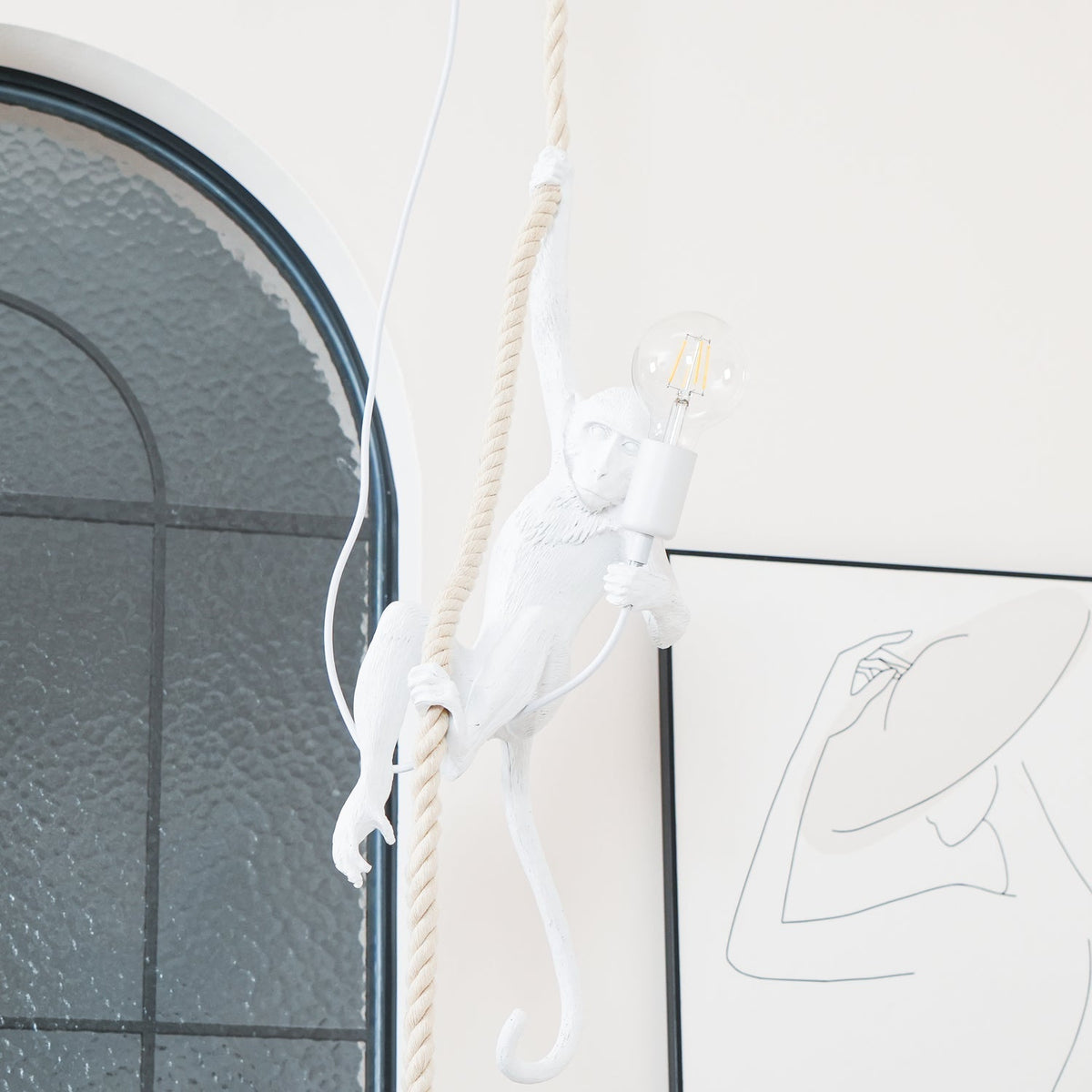Cardenera Resin Pendant Light-Moonnatur