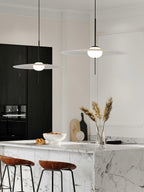 Povella Glass Pendant Lamp-Moonnatur