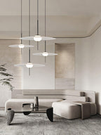 Povella Glass Pendant Lamp-Moonnatur