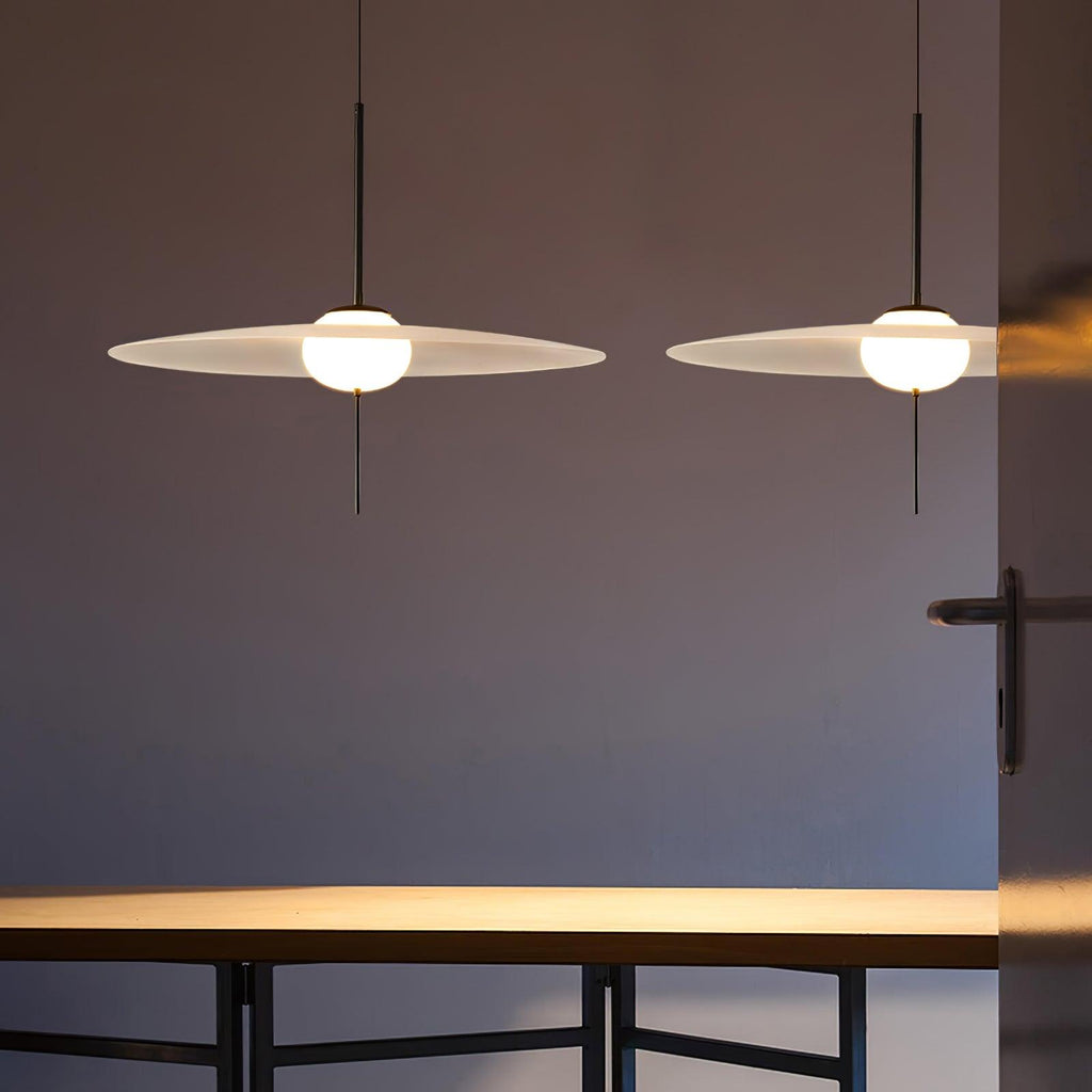 Povella Glass Pendant Lamp-Moonnatur