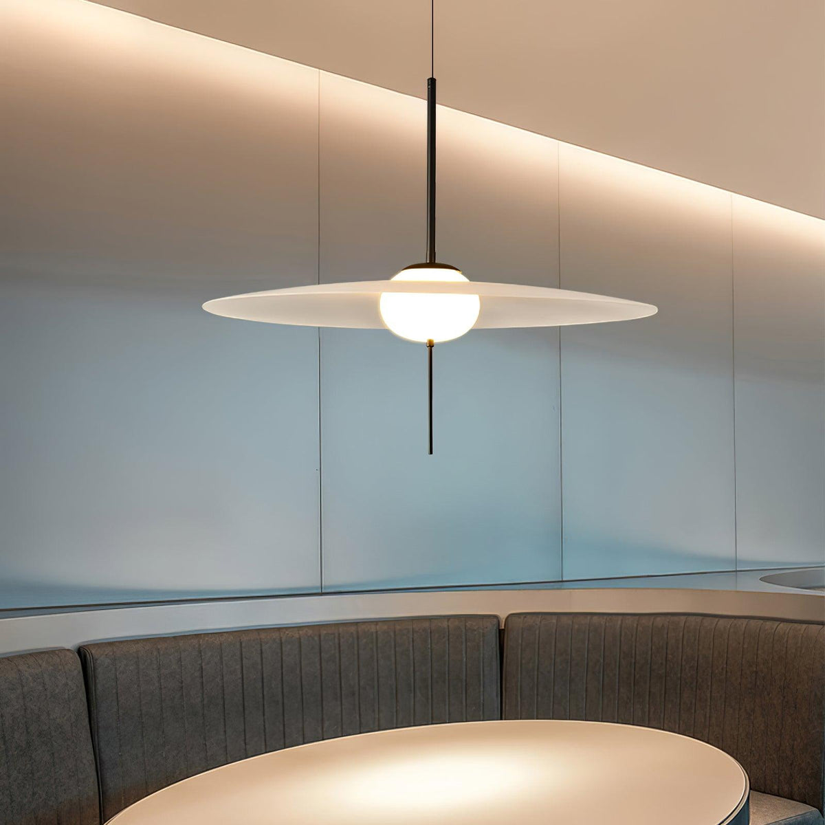 Povella Glass Pendant Lamp-Moonnatur