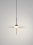 Povella Glass Pendant Lamp-Moonnatur