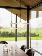 Povella Glass Pendant Lamp-Moonnatur