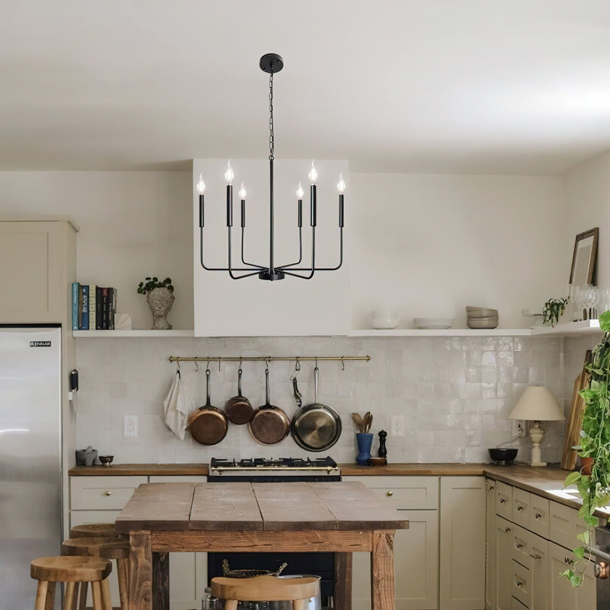 Laeleth Brass Chandelier-Moonnatur