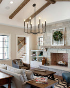 Laeleth Brass Chandelier-Moonnatur