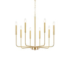 Laeleth Brass Chandelier-Moonnatur