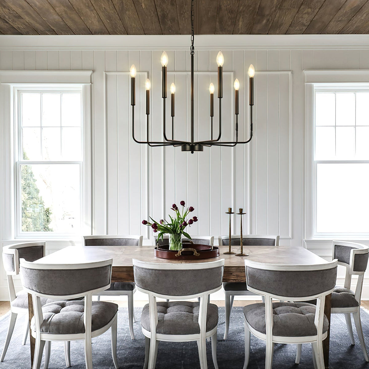 Laeleth Brass Chandelier-Moonnatur