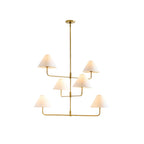 Orenis Fabric Chandelier-Moonnatur