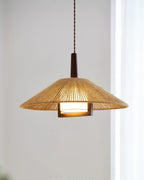 Fendelevia Hemp Rope Pendant Light-Moonnatur