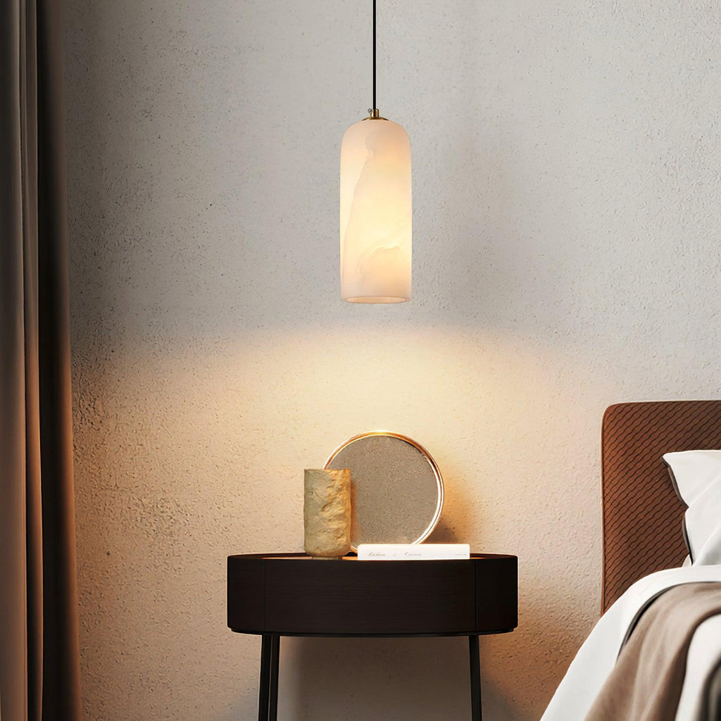 Xandora Alabaster Pendant Light-Moonnatur