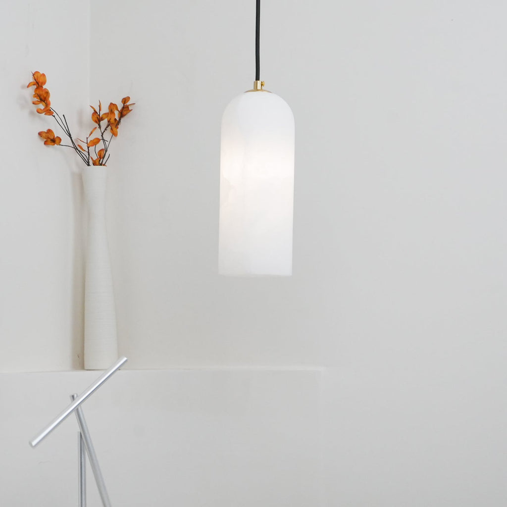 Xandora Alabaster Pendant Light-Moonnatur