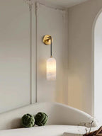 Lorrengrove Alabaster Wall Light-Moonnatur