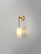 Lorrengrove Alabaster Wall Light-Moonnatur