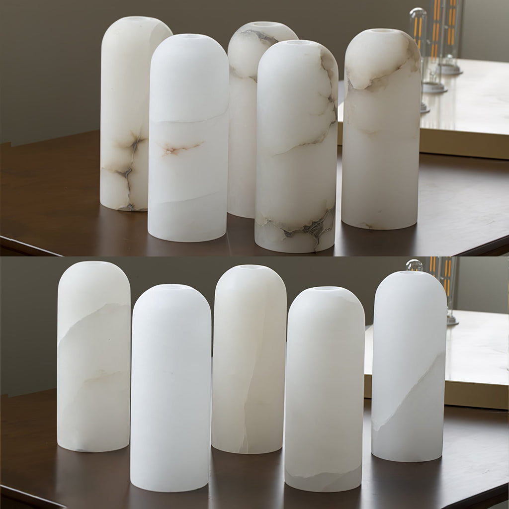 Lorrengrove Alabaster Wall Light-Moonnatur