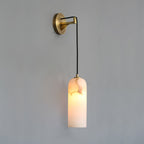 Lorrengrove Alabaster Wall Light-Moonnatur
