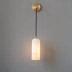 Lorrengrove Alabaster Wall Light-Moonnatur