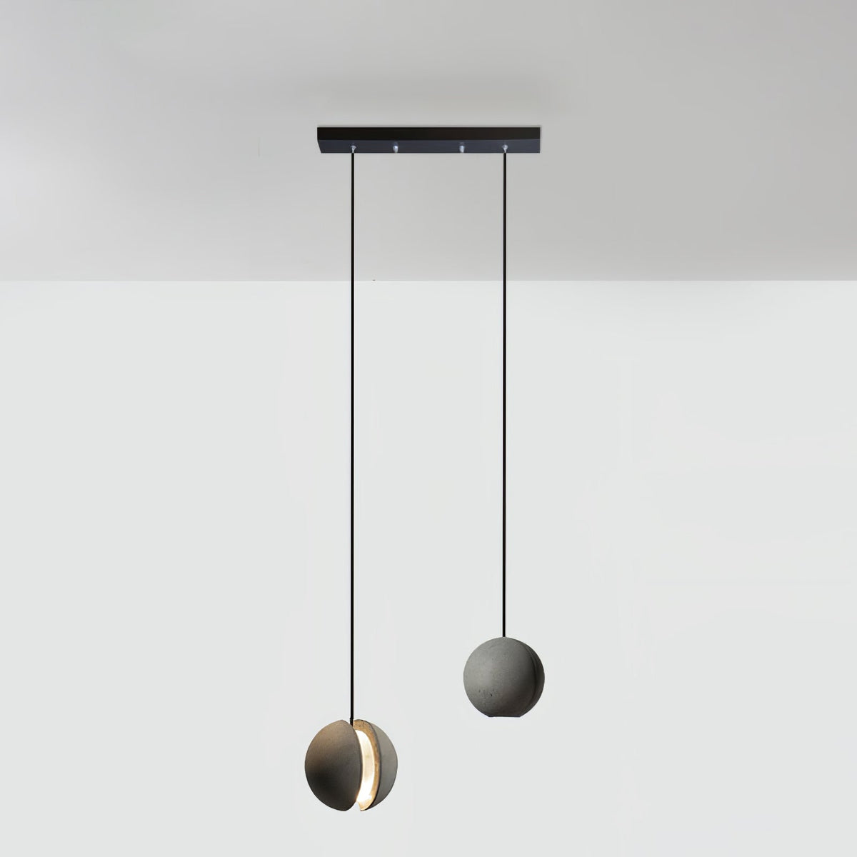 Efirra Concrete Pendant Light-Moonnatur