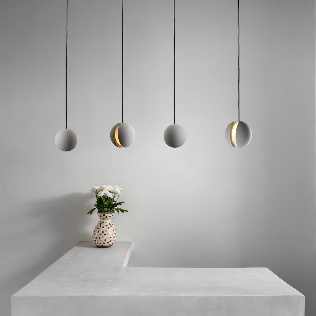 Efirra Concrete Pendant Light-Moonnatur