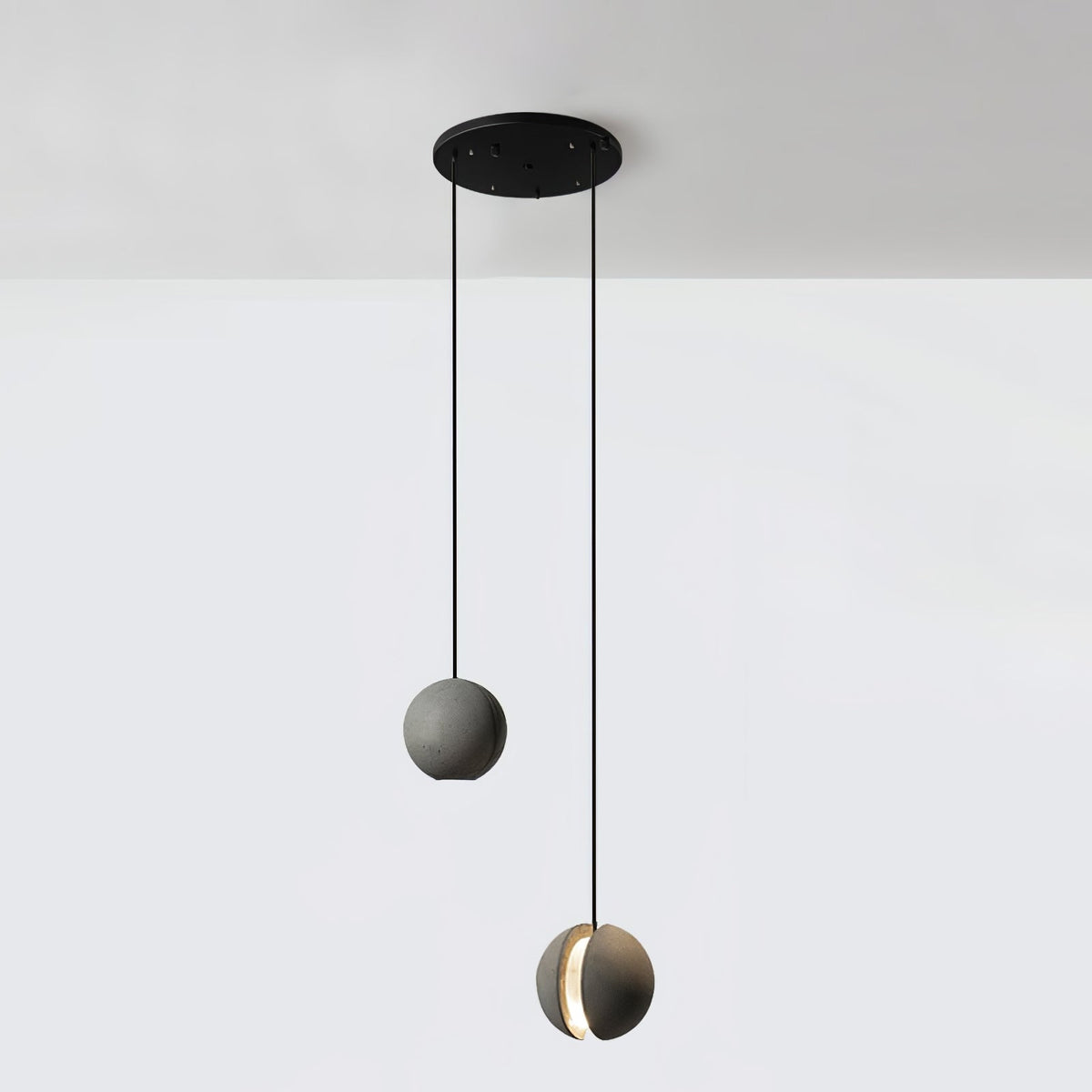 Efirra Concrete Pendant Light-Moonnatur