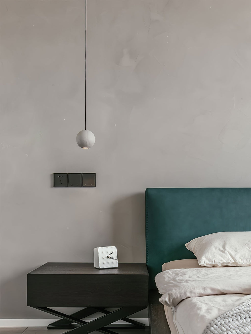 Efirra Concrete Pendant Light-Moonnatur