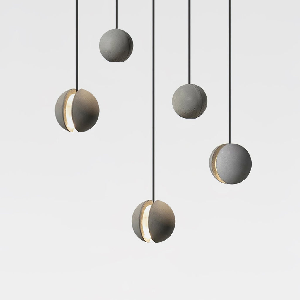 Efirra Concrete Pendant Light-Moonnatur