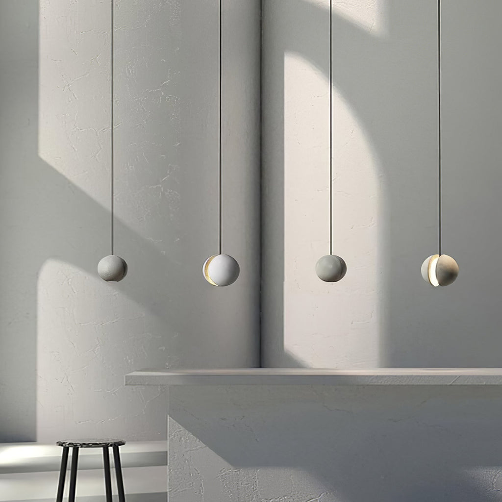 Efirra Concrete Pendant Light-Moonnatur