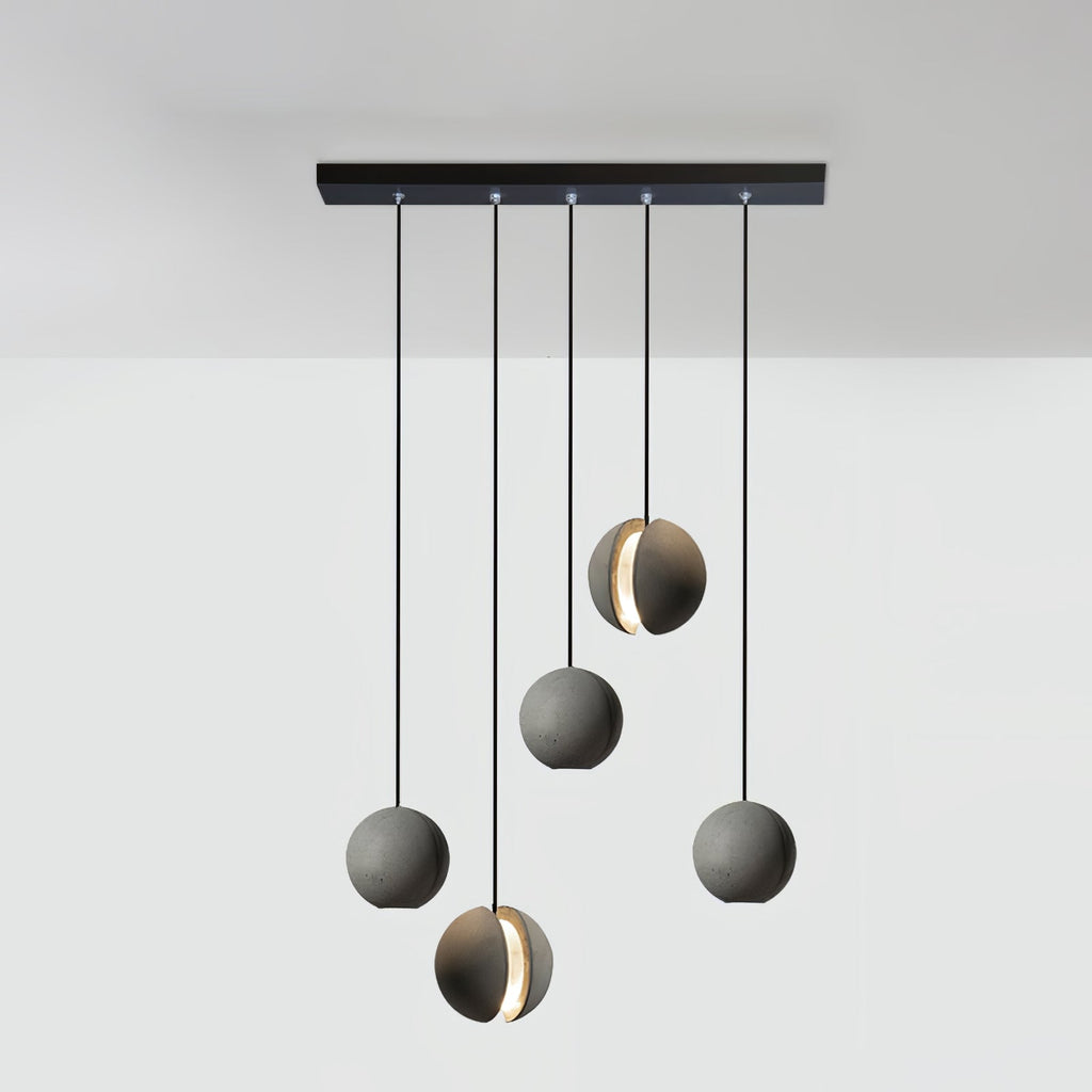 Efirra Concrete Pendant Light-Moonnatur