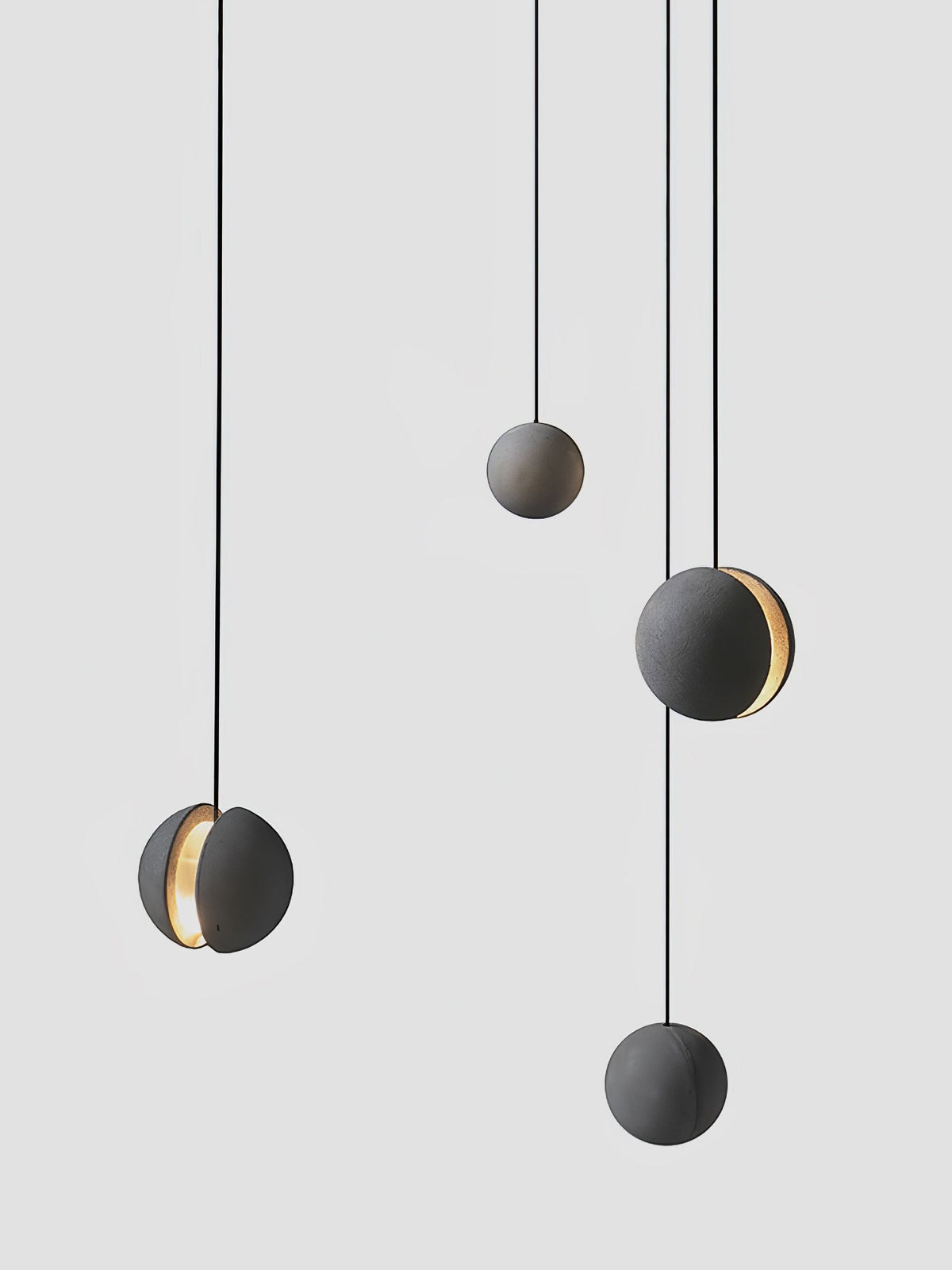 Efirra Concrete Pendant Light-Moonnatur