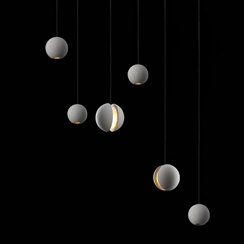 Efirra Concrete Pendant Light-Moonnatur
