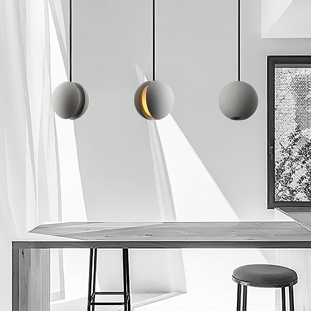 Efirra Concrete Pendant Light-Moonnatur