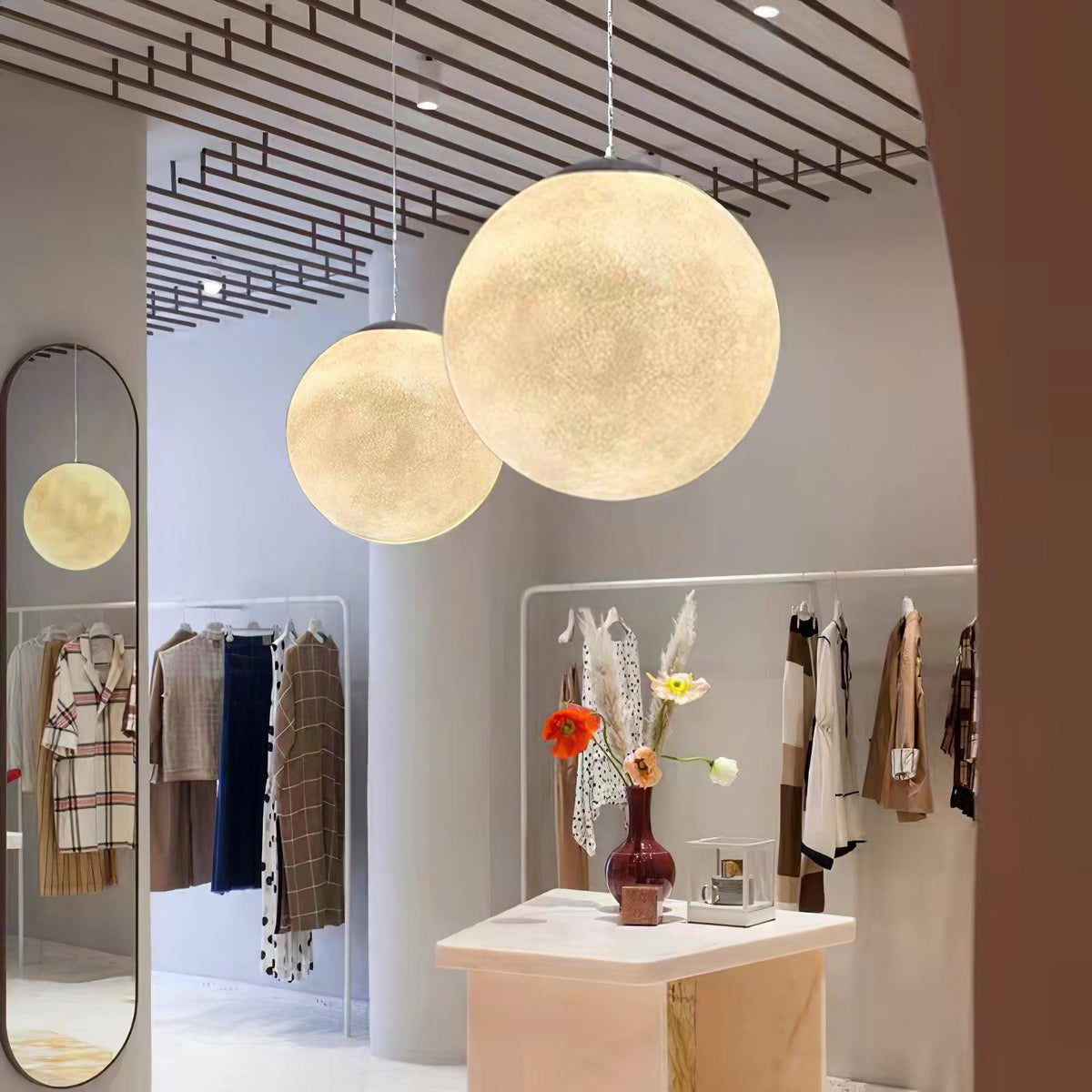 Walmira Resin Pendant Lamp-Moonnatur