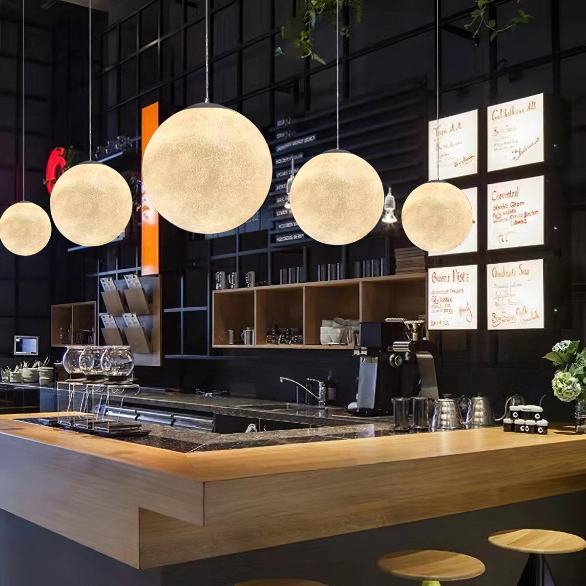 Walmira Resin Pendant Lamp-Moonnatur