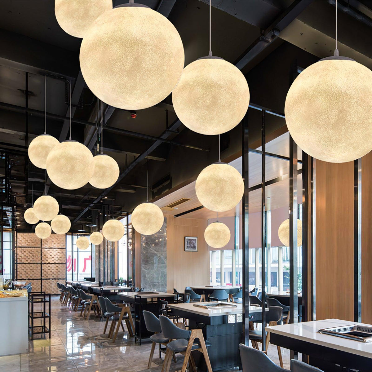 Walmira Resin Pendant Lamp-Moonnatur