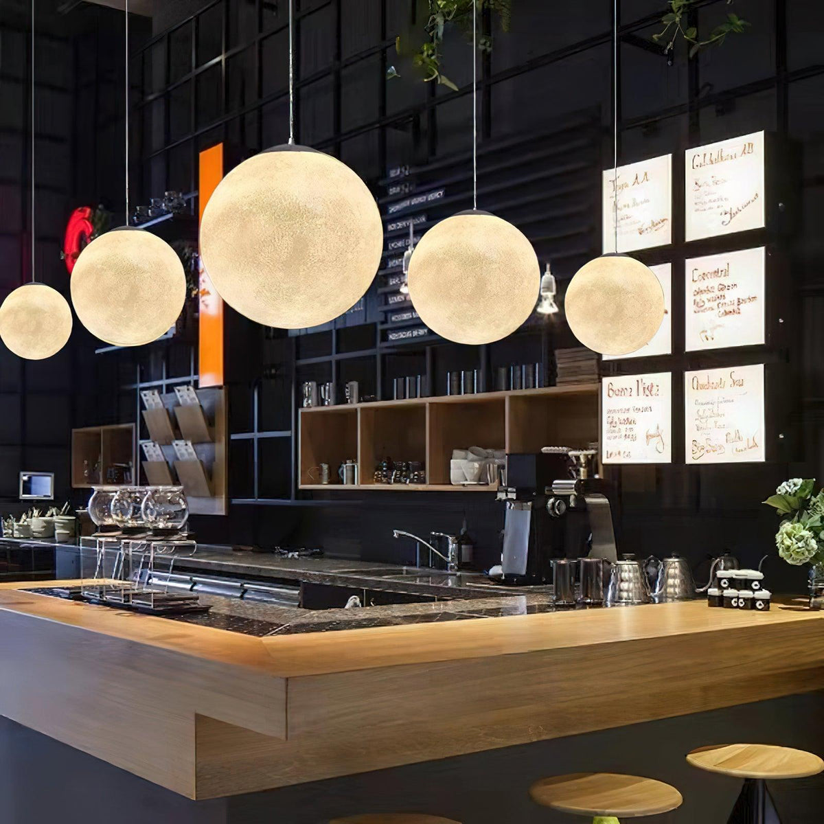 Walmira Resin Pendant Lamp-Moonnatur