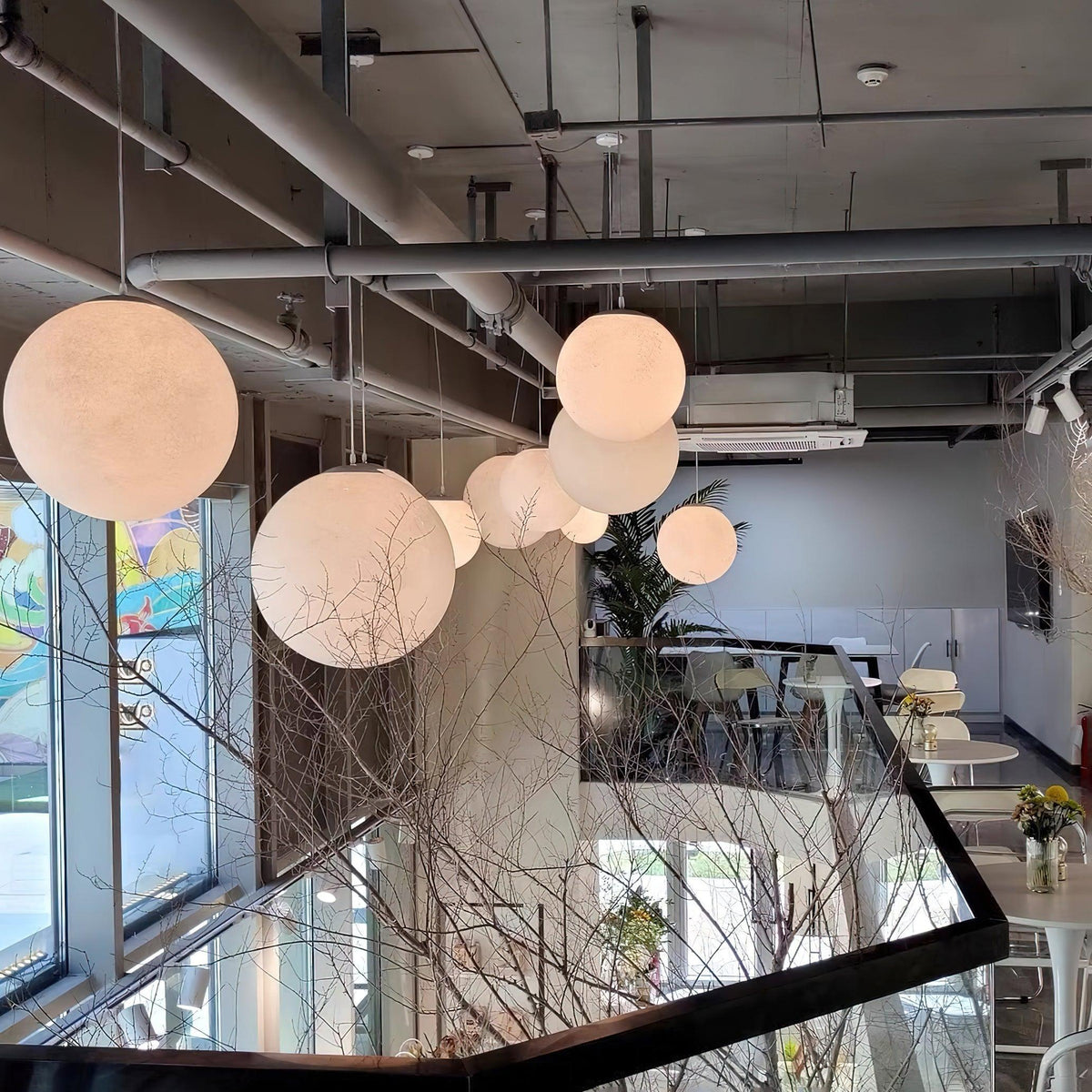 Walmira Resin Pendant Lamp-Moonnatur
