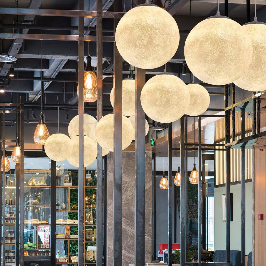 Walmira Resin Pendant Lamp-Moonnatur
