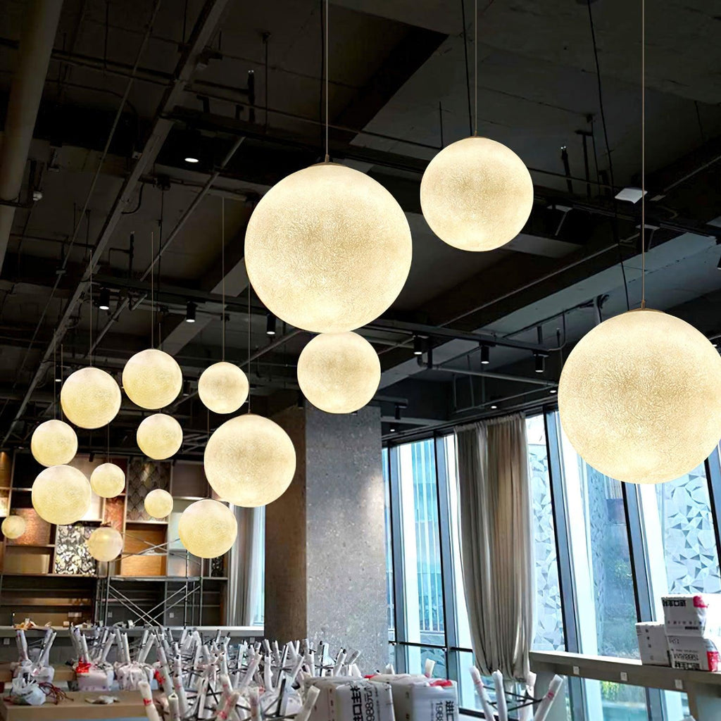 Walmira Resin Pendant Lamp-Moonnatur
