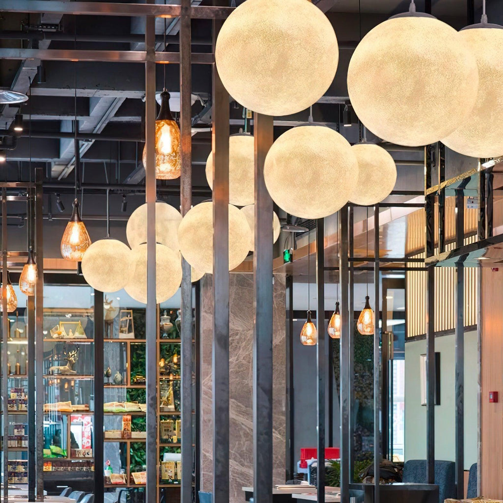 Walmira Resin Pendant Lamp-Moonnatur