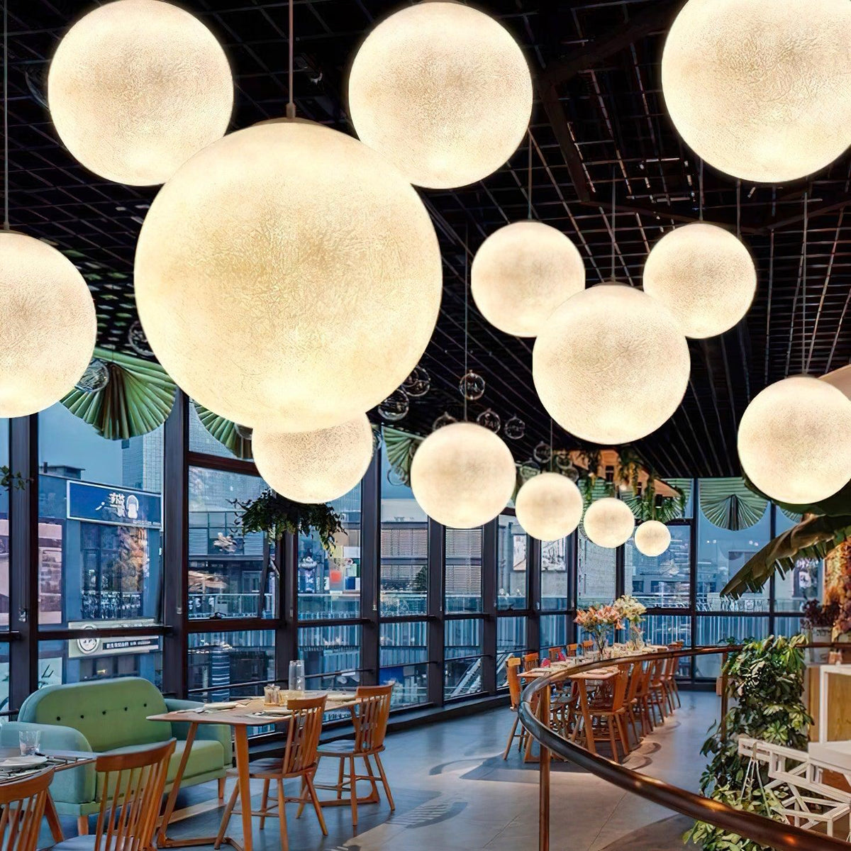 Walmira Resin Pendant Lamp-Moonnatur
