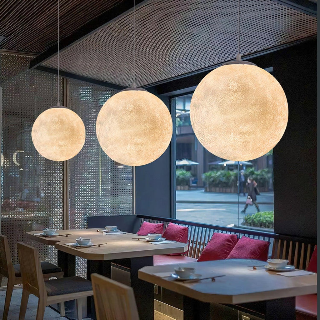 Walmira Resin Pendant Lamp-Moonnatur